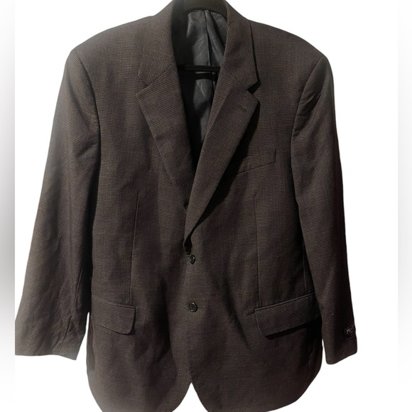 Jos A Bank new dark gray wool blazer men’s sixe 44 - Picture 1 of 6